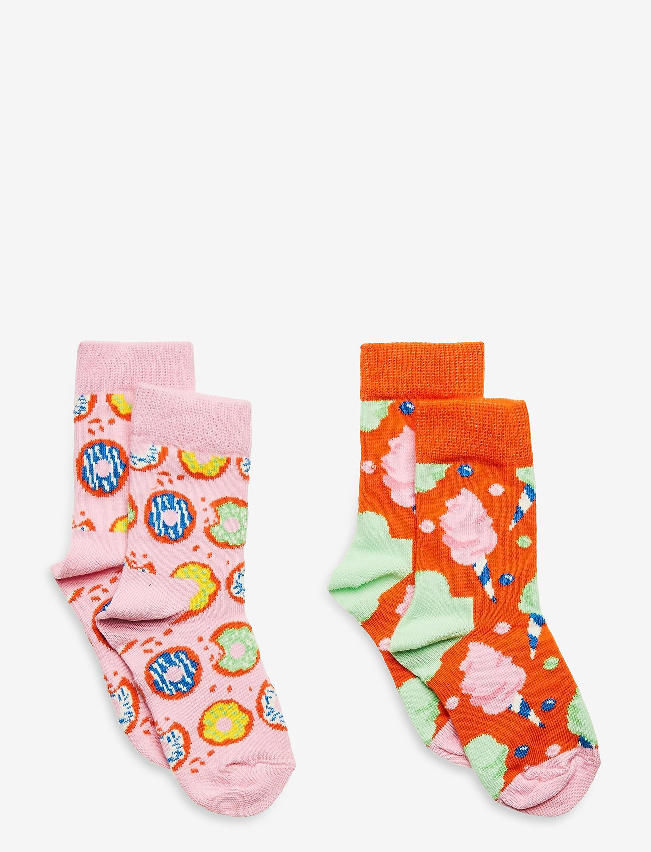 Happy Socks - 2-Pack Kids Cotton Candy Sock - multi - 0