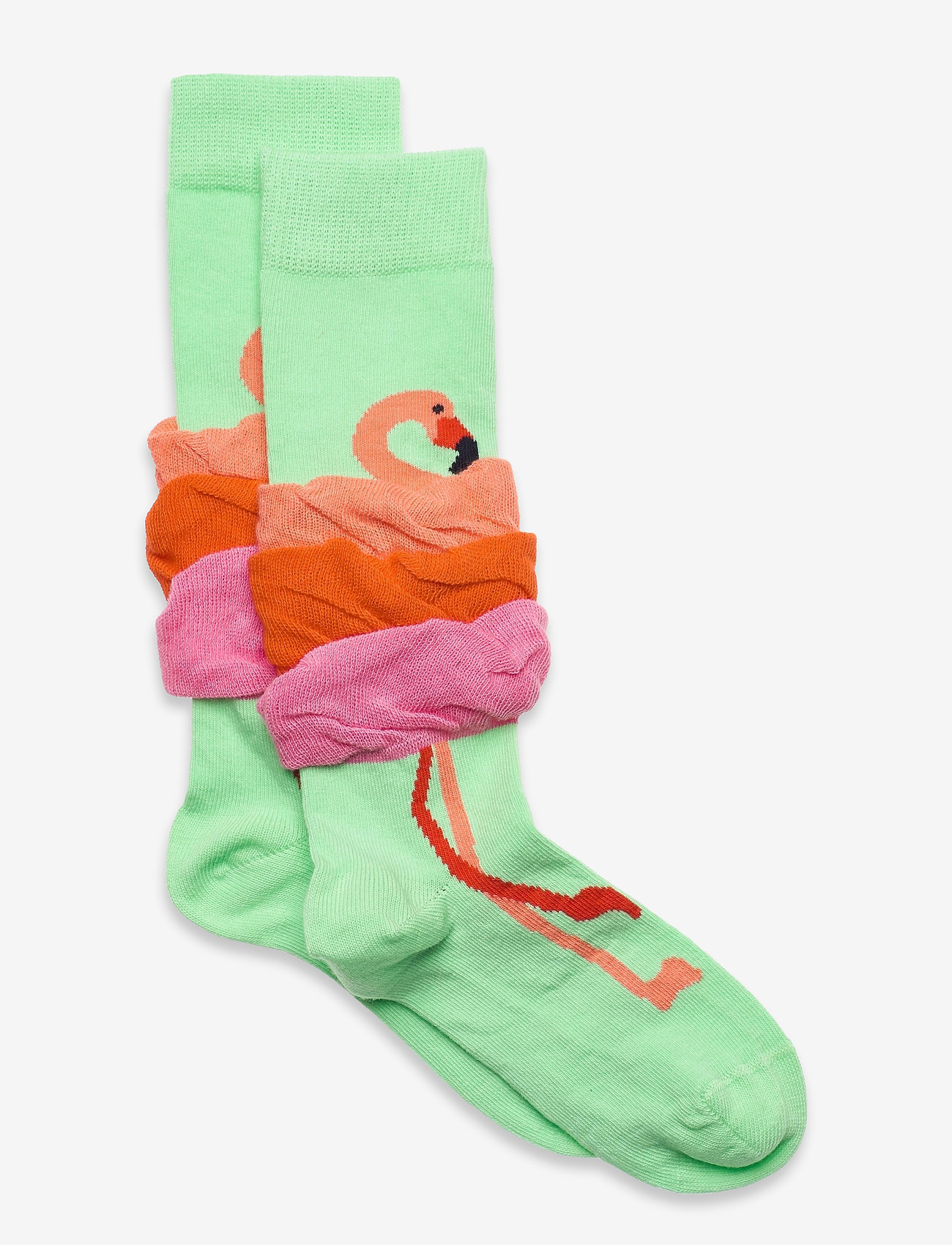 Happy Socks - Kids Flamingo Knee High Sock - multi - 0
