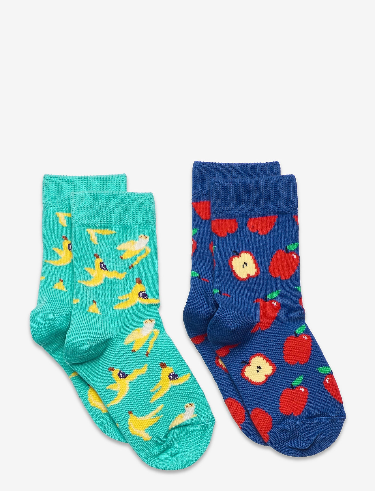 Happy Socks - 2-Pack Kids Fruit Socks - mažiausios kainos - medium blue - 0