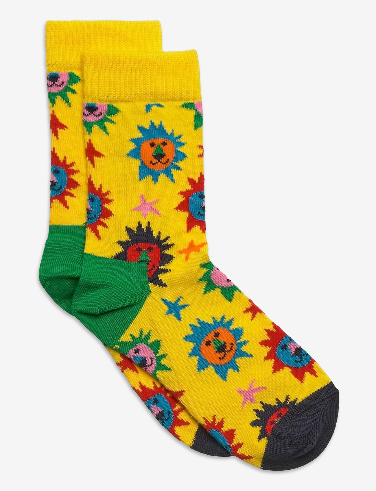 Happy Socks - Kids Lion Sock - medium yellow - 0