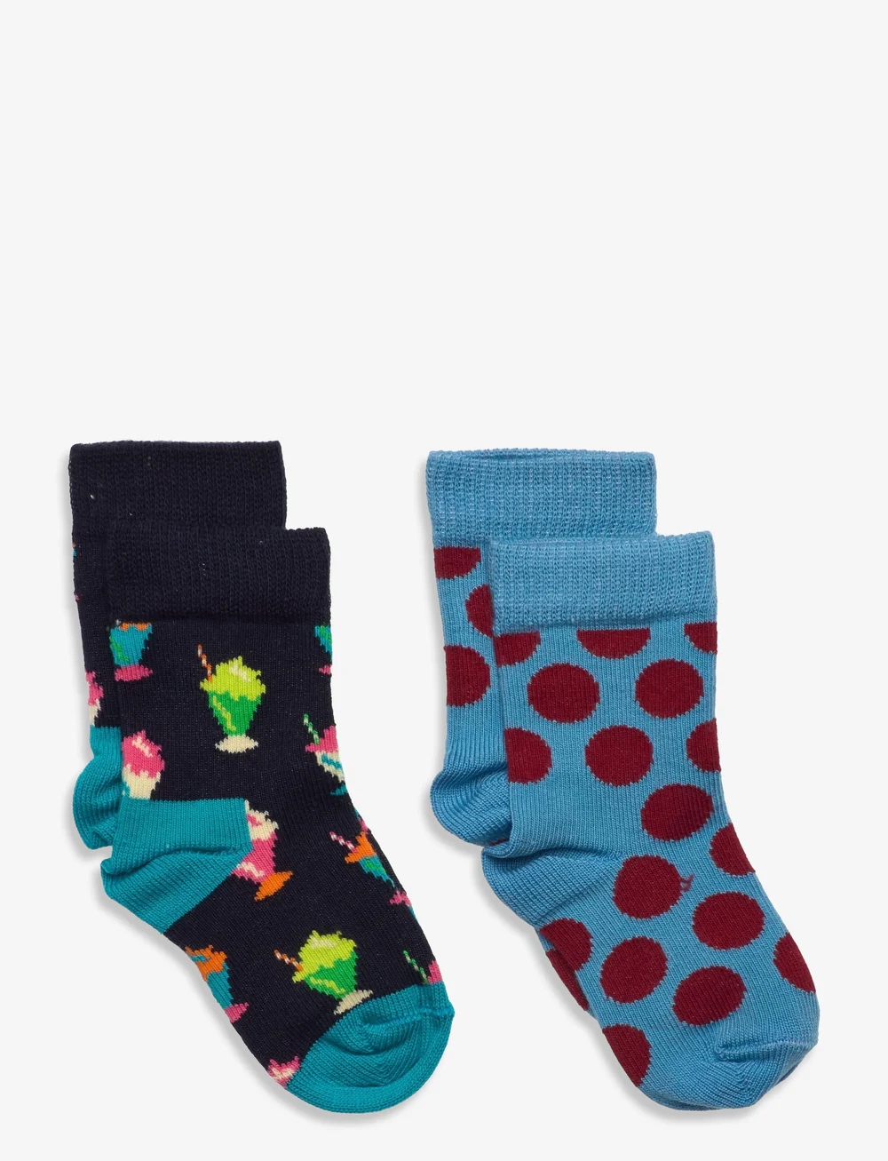 Happy Socks 2 pack Kids Milkshake Sock Socks Boozt