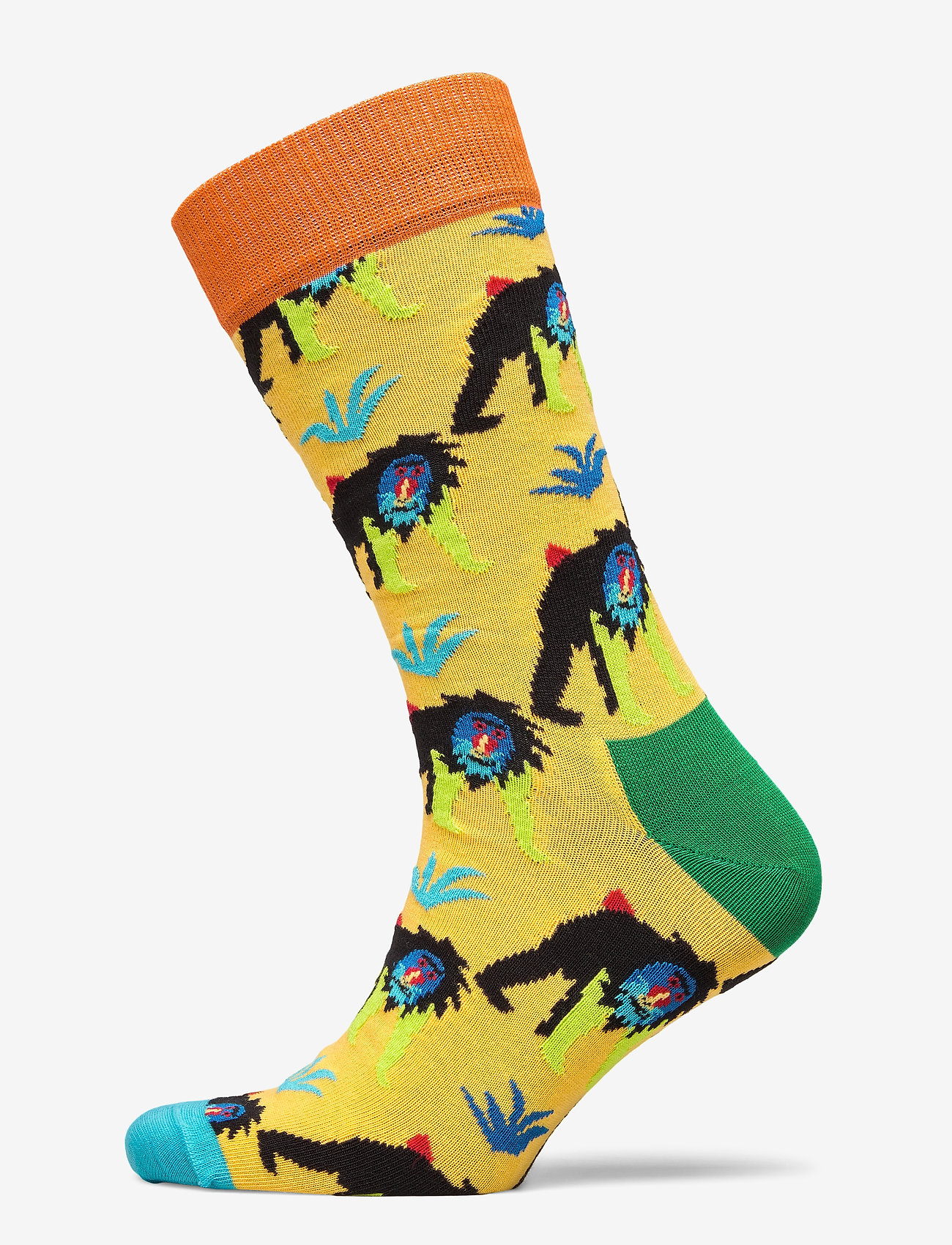 Monkey sock - YELLOW