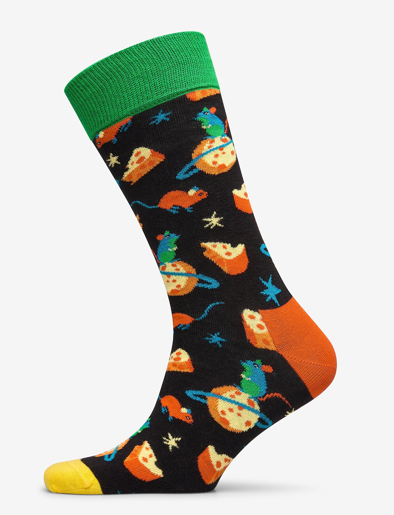 Happy Socks - Moon Mouse Sock - black - 0