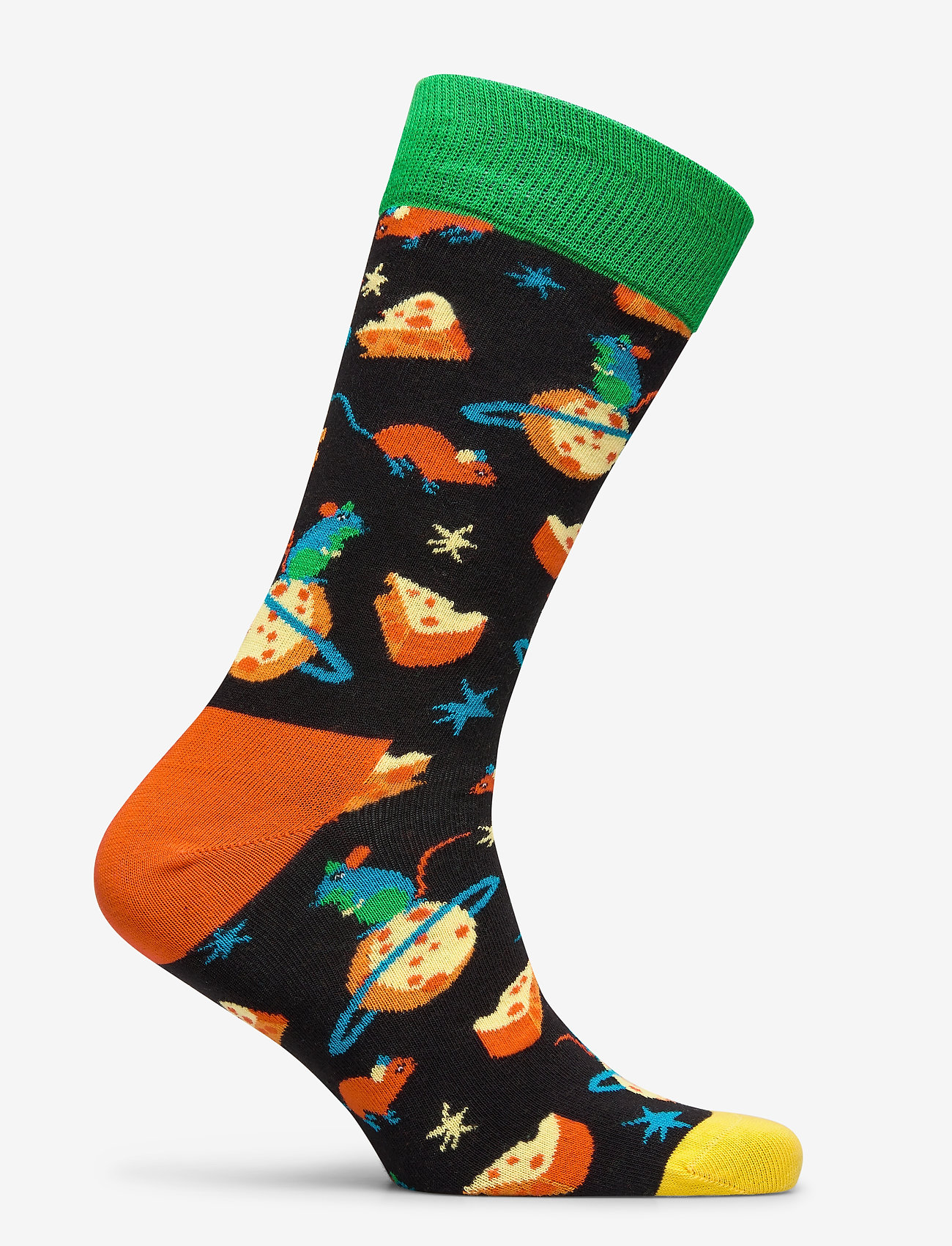 Happy Socks - Moon Mouse Sock - black - 1