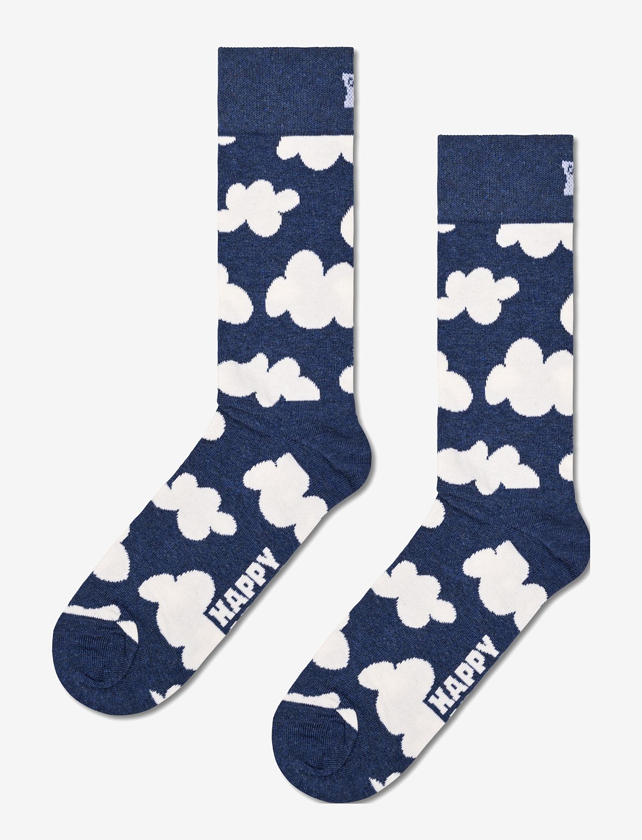Happy Socks - Cloudy Sock - sokker - navy - 1