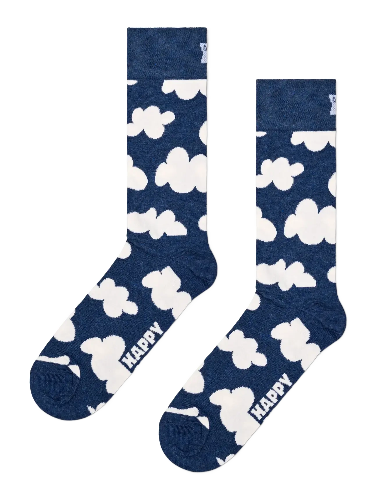 Happy Socks Cloudy Sock - Sokker - NAVY / navy
