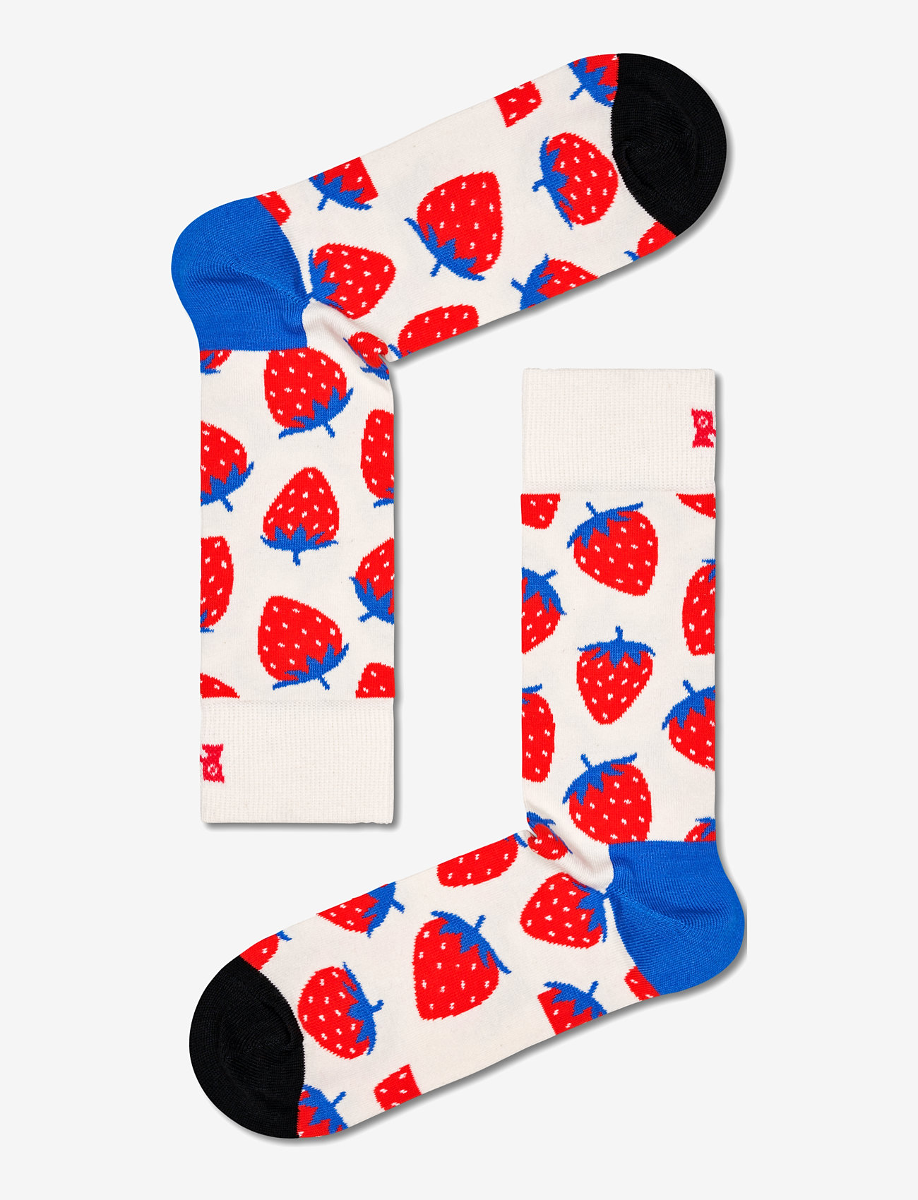 Happy Socks - Strawberry Sock - white - 0