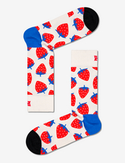 Happy Socks - Strawberry Sock - mažiausios kainos - white - 0