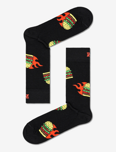 Flaming Burger Sock, Happy Socks
