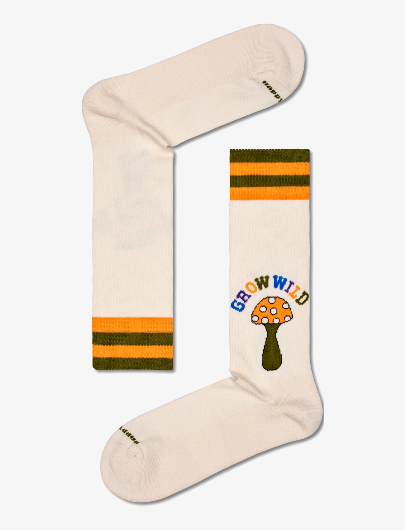 Grow Wild Crew Sock - BEIGE