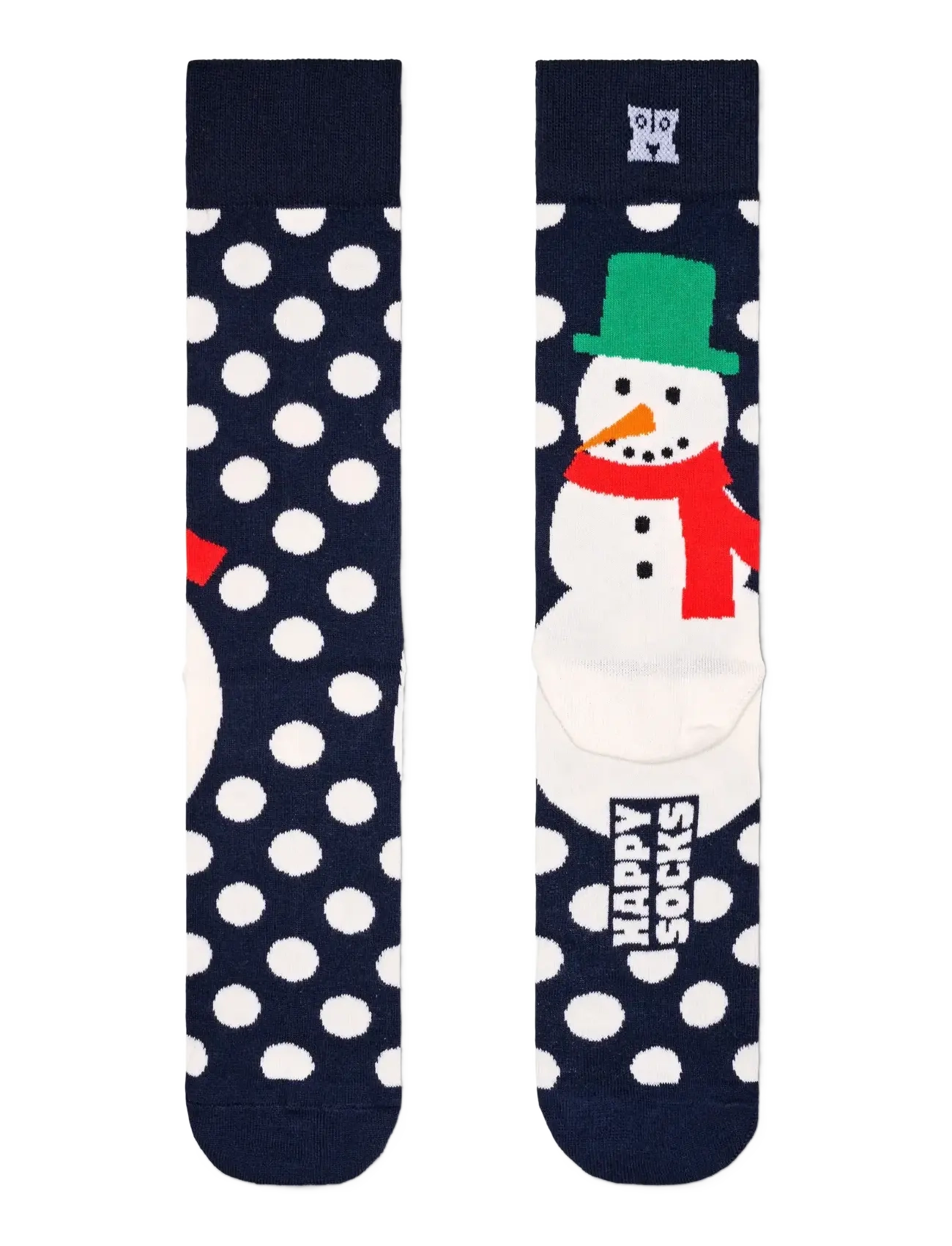 Happy Socks - Jumbo Snowman Sock - sokker - navy - 2