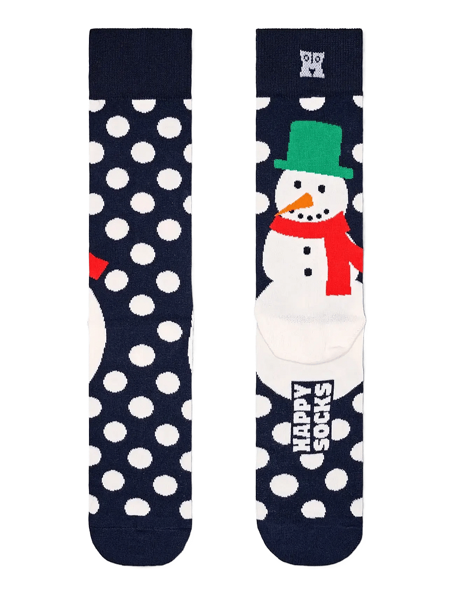Happy Socks - Jumbo Snowman Sock - sokker - navy - 2