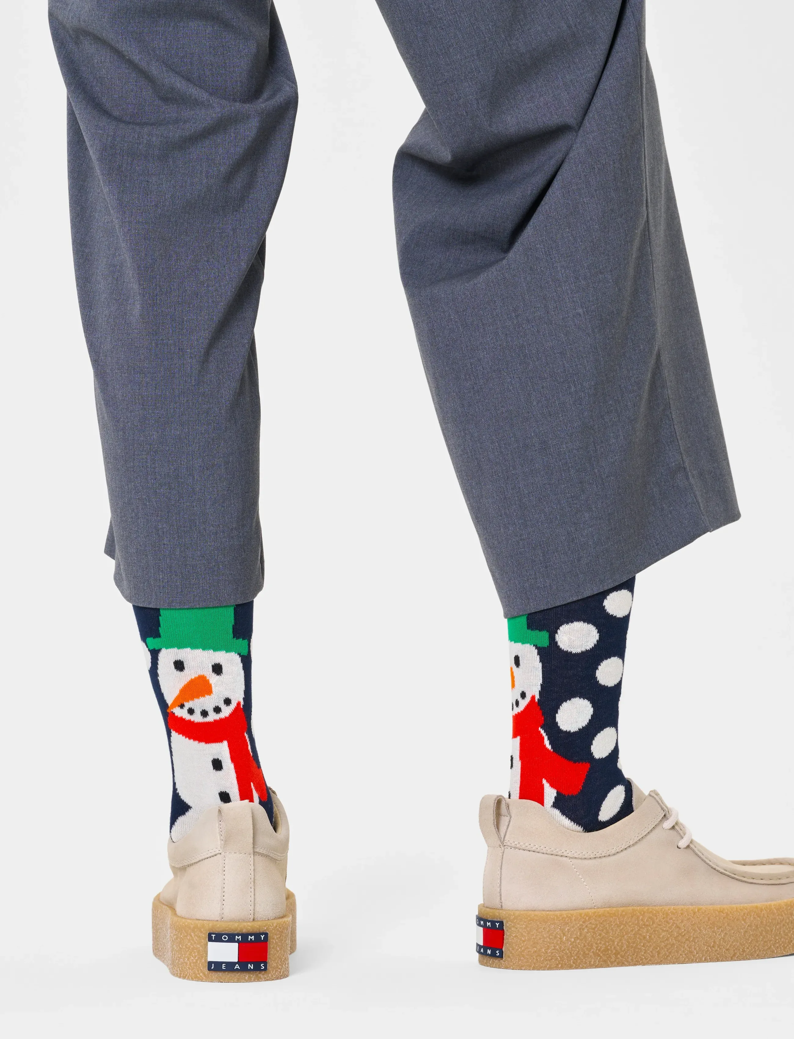 Happy Socks - Jumbo Snowman Sock - sokker - navy - 3
