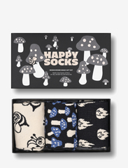 3-Pack Monochrome Magic Socks Gift Set - BLACK