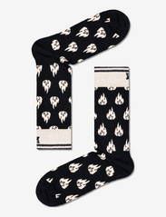 Happy Socks - 3-Pack Monochrome Magic Socks Gift Set - vanlige sokker - black - 4