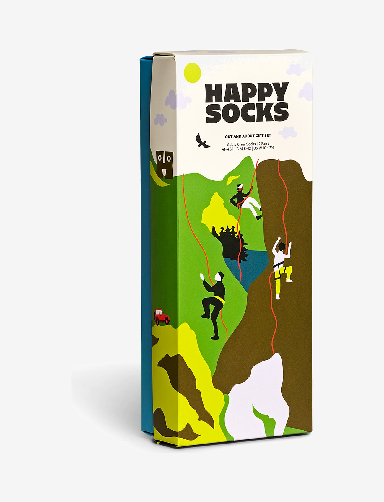 Happy Socks - 4-Pack Out And About Socks Gift Set - laveste priser - dark blue/navy - 1