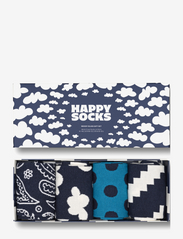 Happy Socks - 4-Pack Moody Blues Socks Gift Set - madalaimad hinnad - dark blue/navy - 0