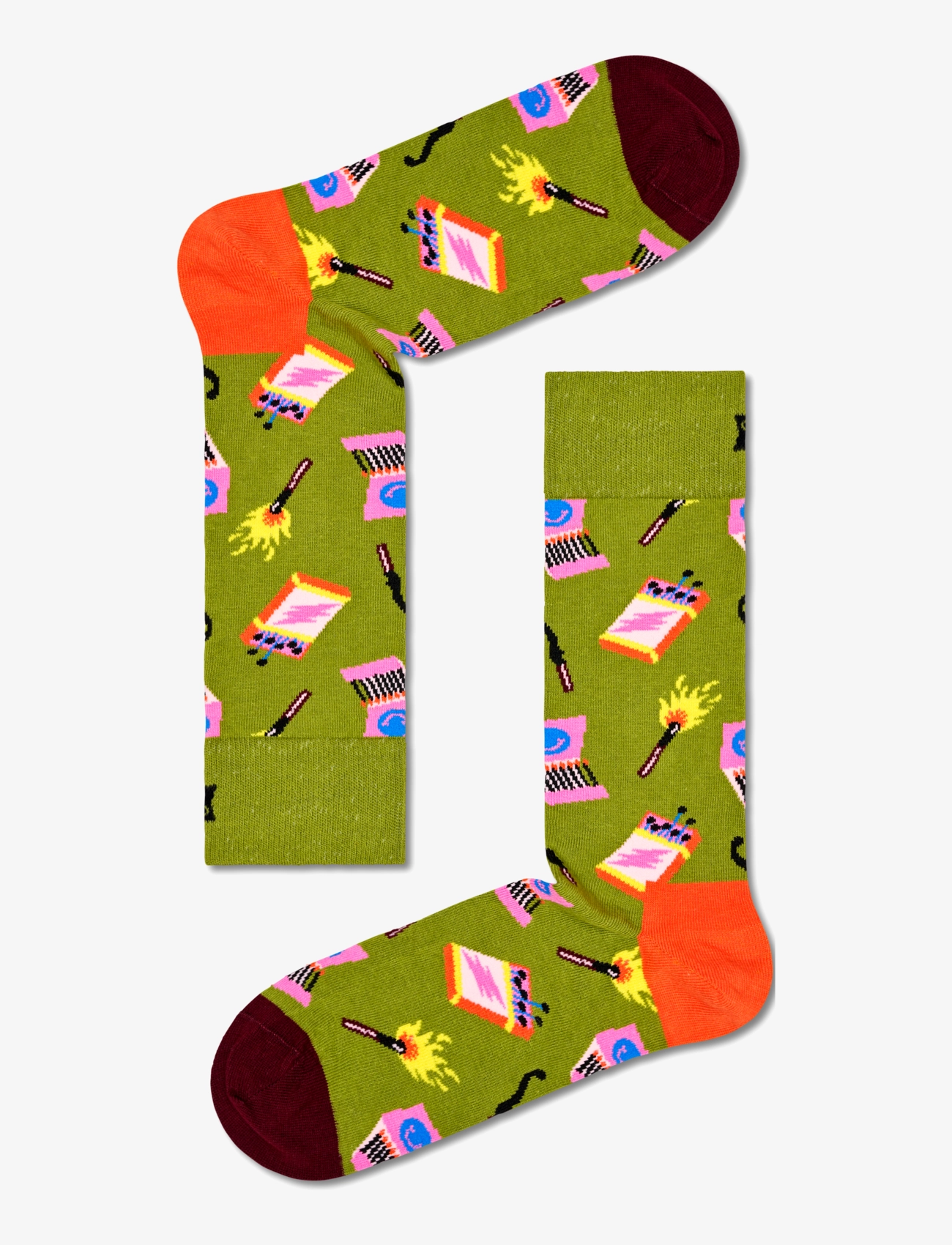 Happy Socks - 7-Pack A Wild Week Socks Gift Set - dark red - 4