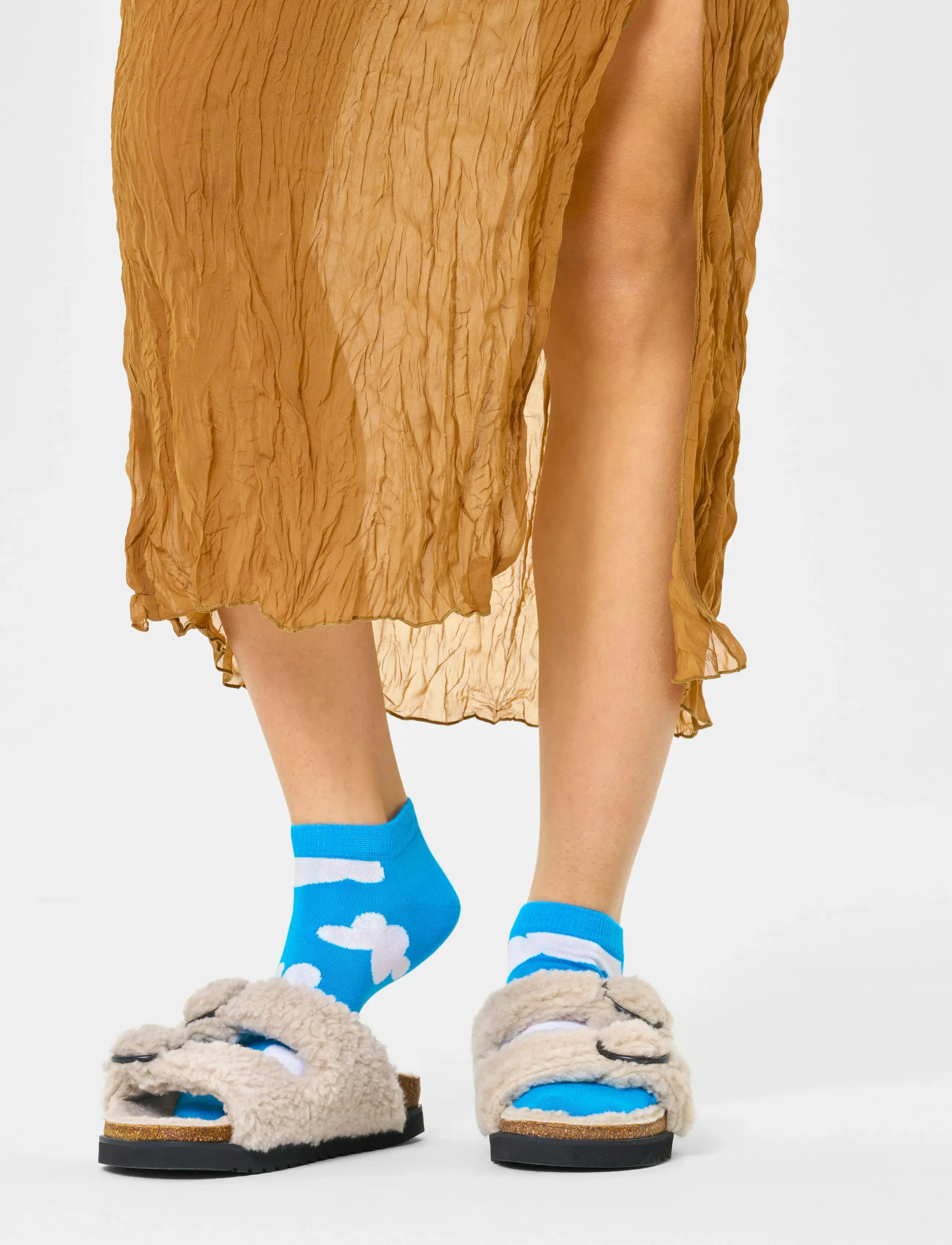 Happy Socks - Cloudy Low Sock - light blue - 5