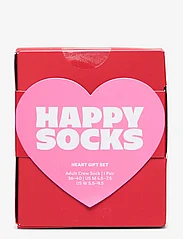 Happy Socks - 1-Pack Heart Sock Gift Set - lägsta priserna - pink - 2
