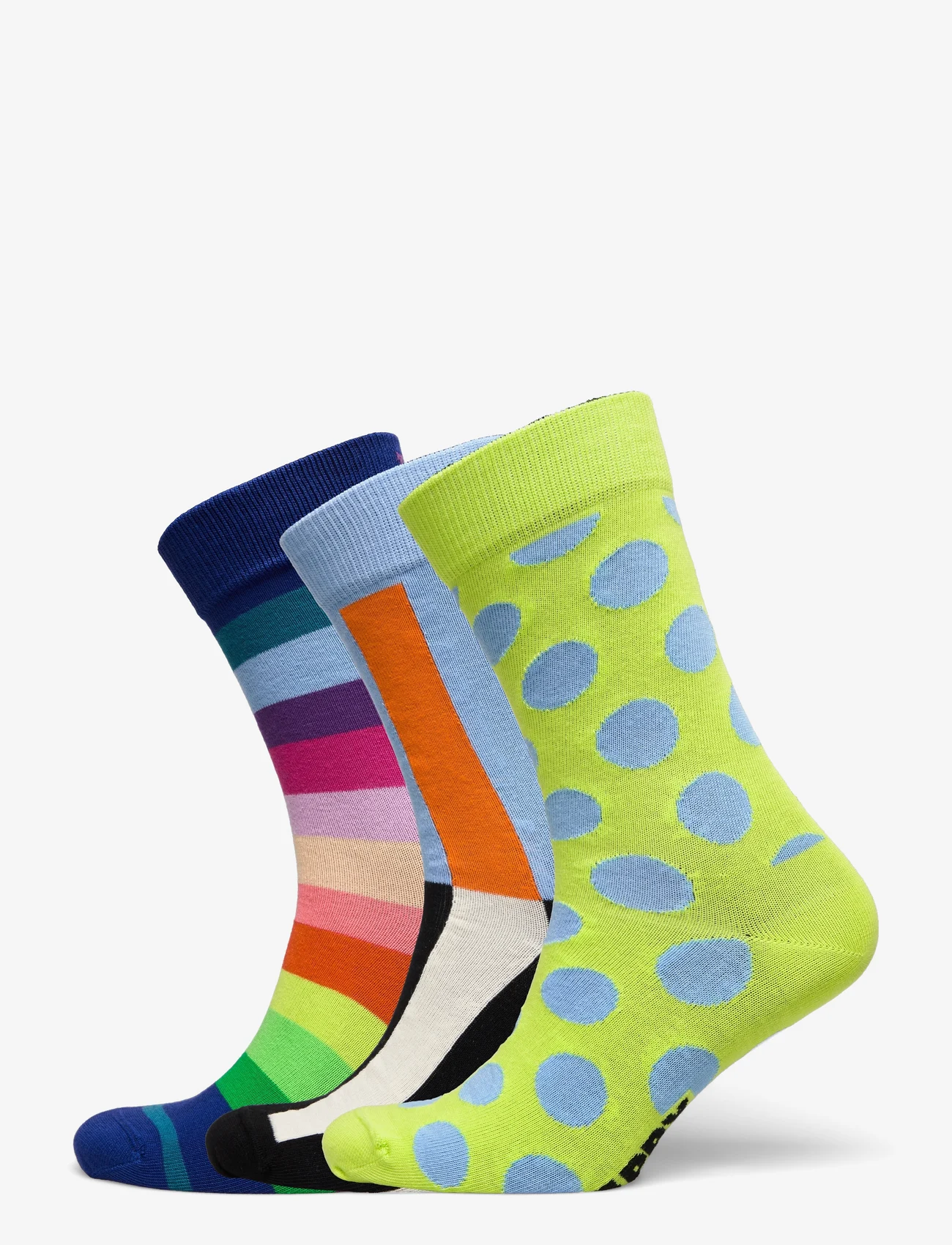 Happy Socks - 3-Pack Multicolor Socks Gift Set - vanlige sokker - blue - 0