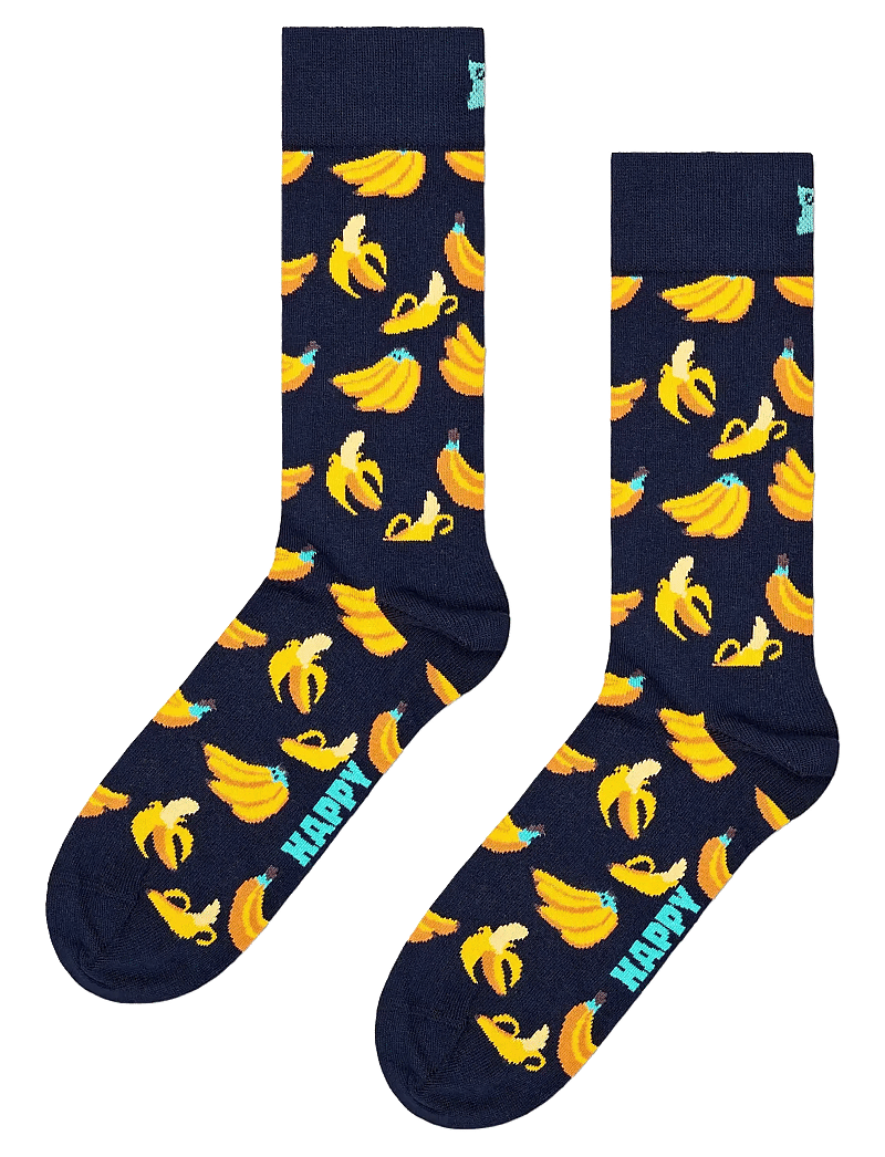 Happy Socks - 3-Pack Food Socks Gift Set - klassikalised sokid - navy - 2