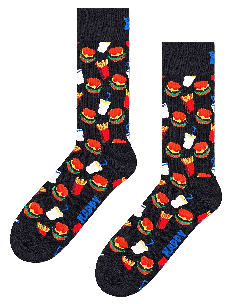 Happy Socks - 3-Pack Food Socks Gift Set - tennissocken - navy - 4