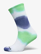 Dip Dye Sneaker Sock - LIGHT BLUE