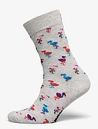 Flamingo Sock - GREY