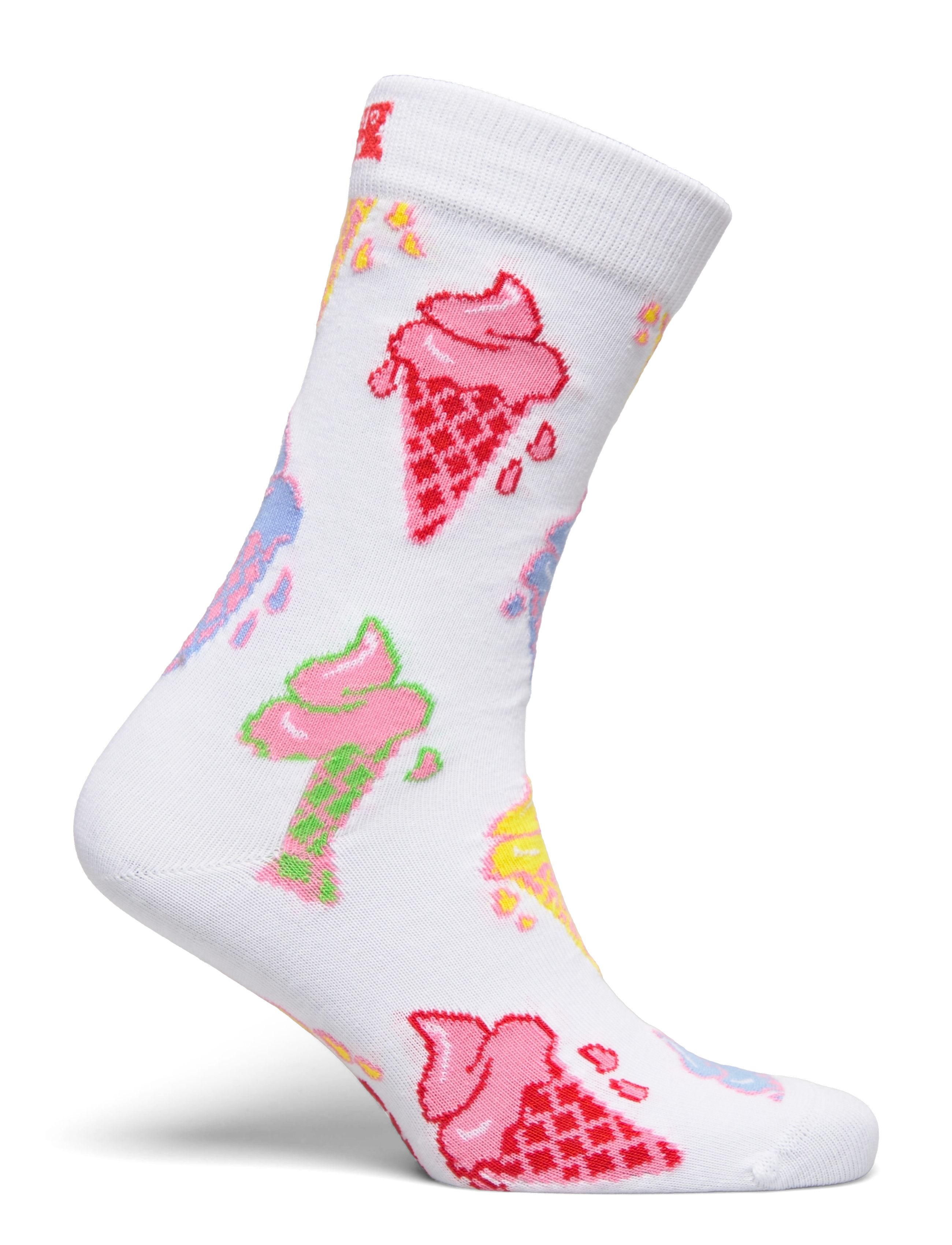 Happy Socks - Ice Cream Sock - white - 1