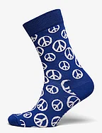 Peace Sock - BLUE