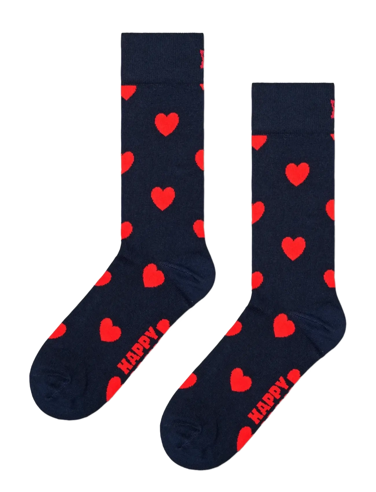 HAPPY Socken Heart Socke Navy - 36-40 - Damen