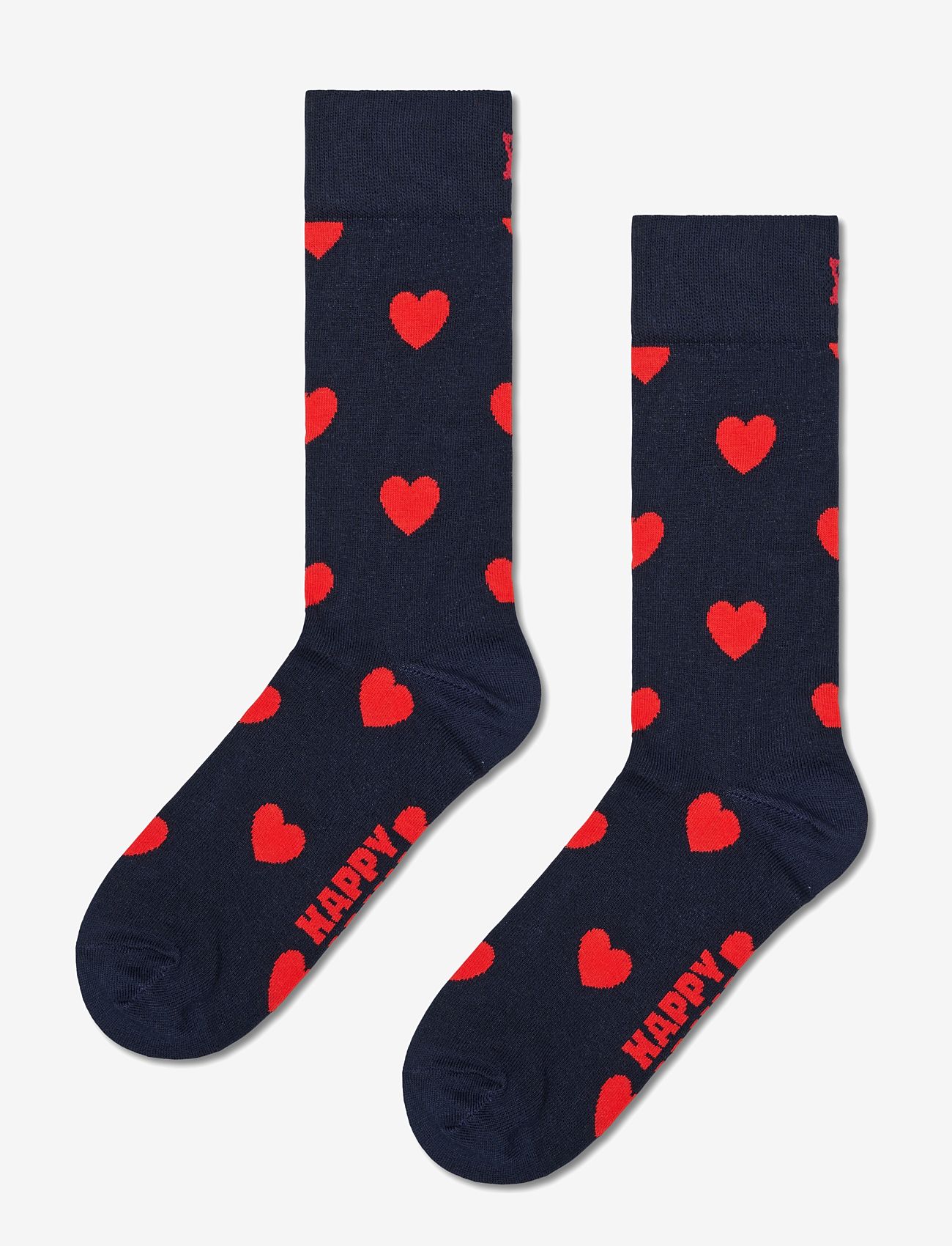 Happy Socks - Heart Sock - crew-socken - navy - 1