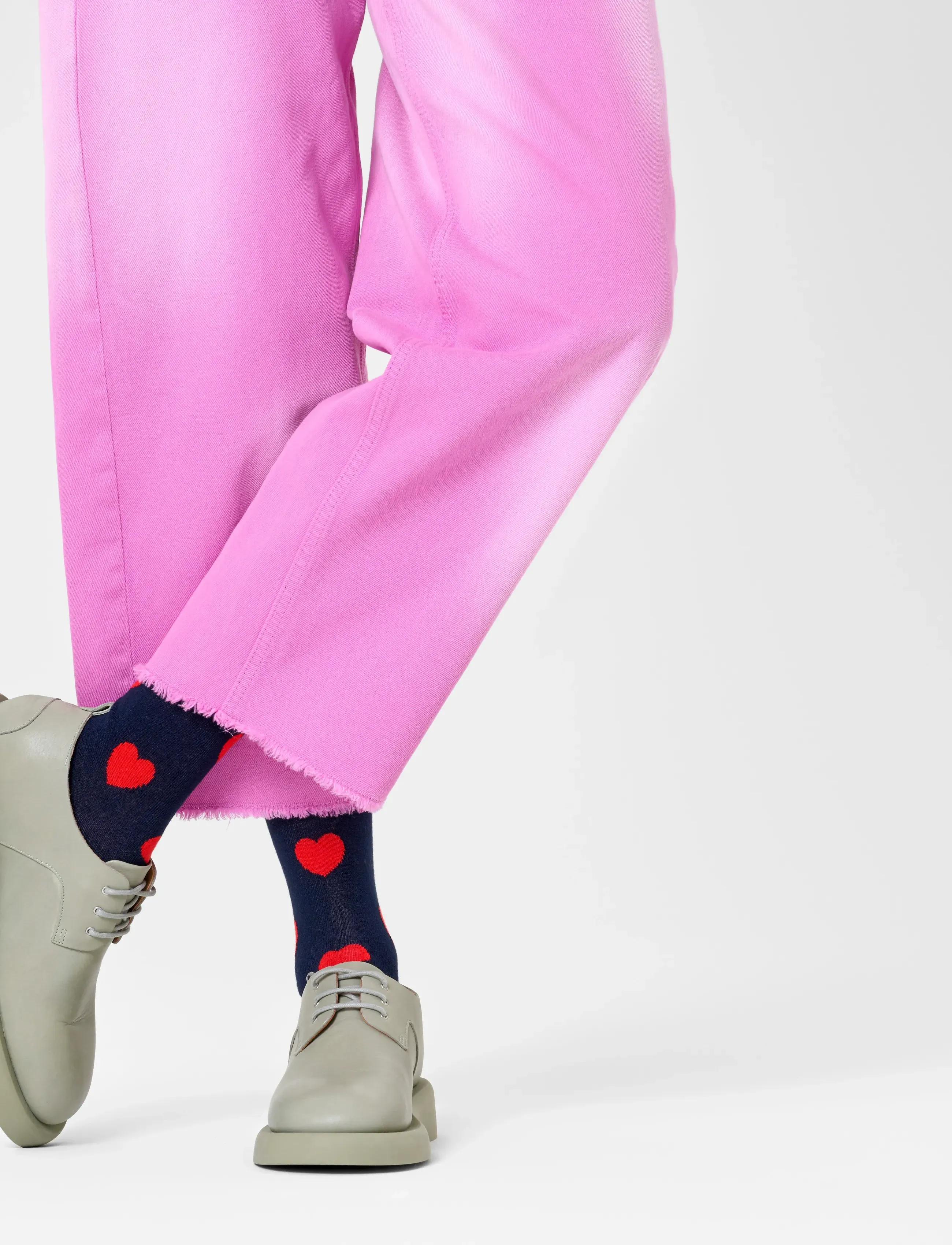 Happy Socks - Heart Sock - laveste priser - navy - 2