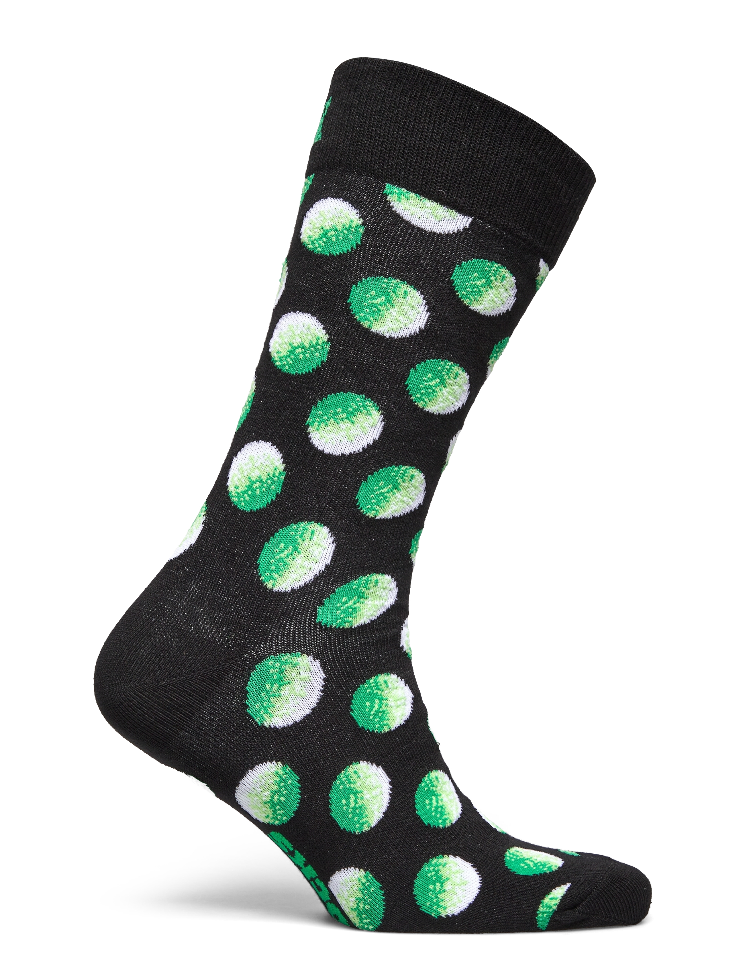 Happy Socks - Faded Big Dot Sock - black - 1