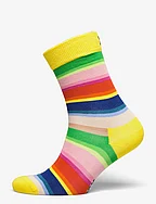 Gradient Stripe Sock - YELLOW