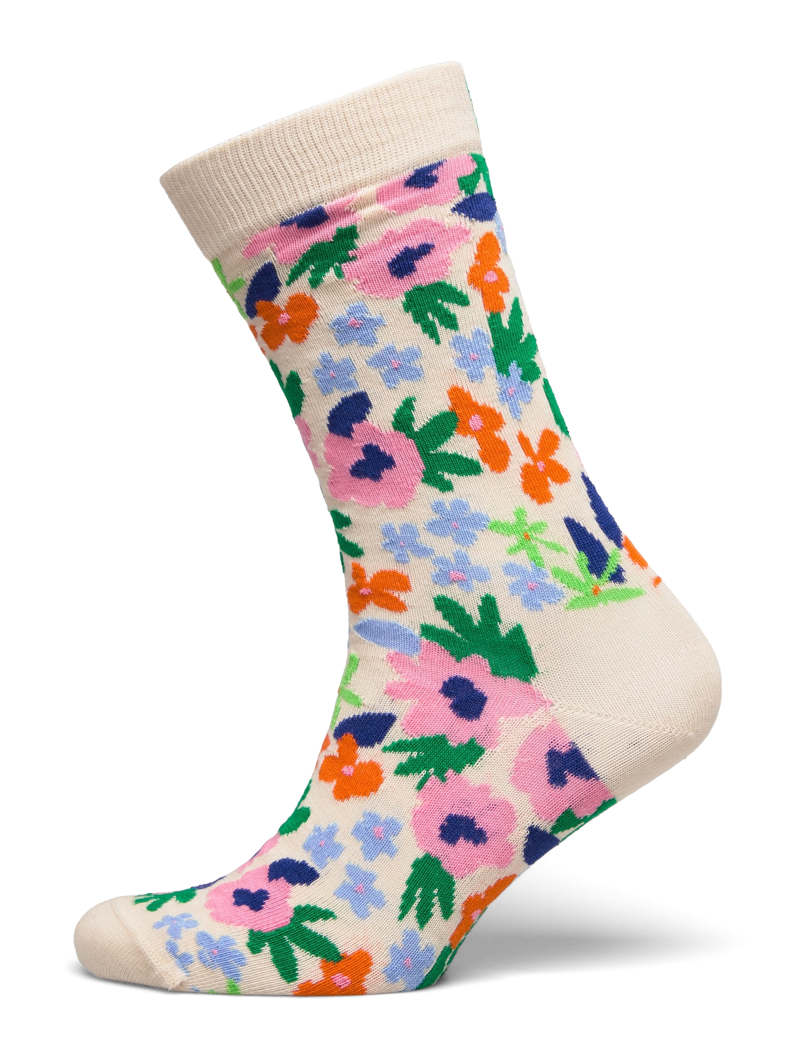 Flower Sock - WHITE