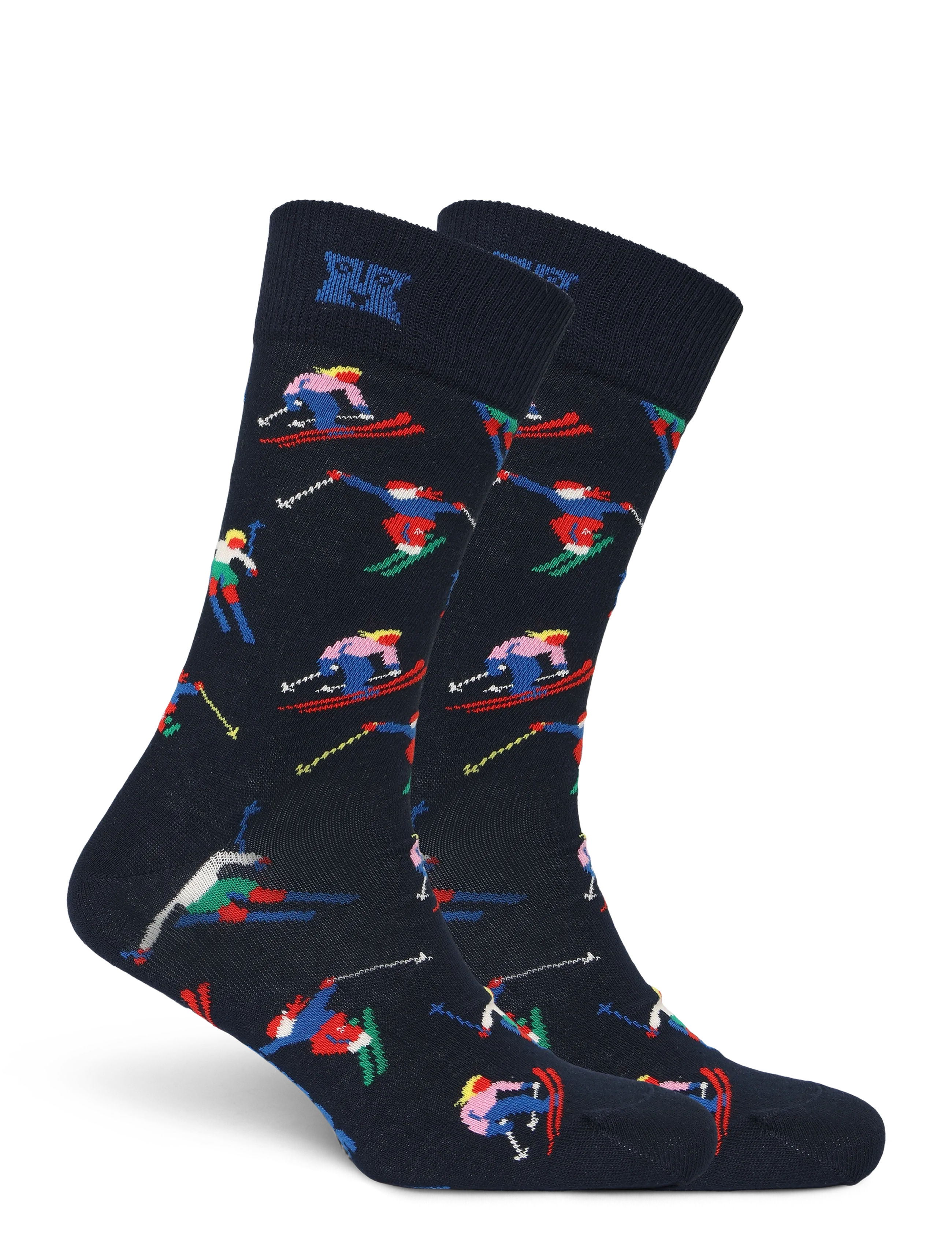 HAPPY Socken Skiing Socke Blau - 36-40 - Herren