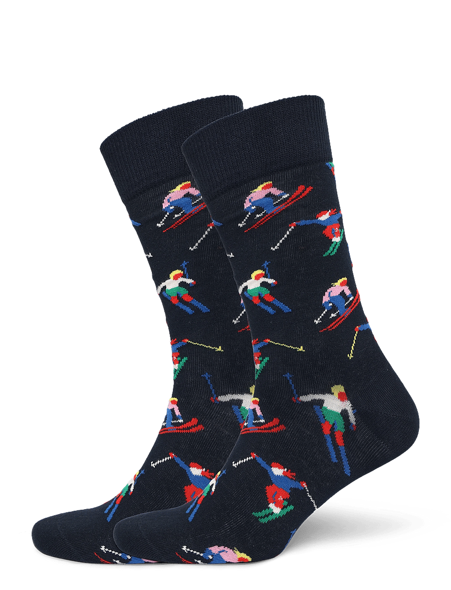 Happy Socks - Skiing Sock - vanliga strumpor - navy - 2