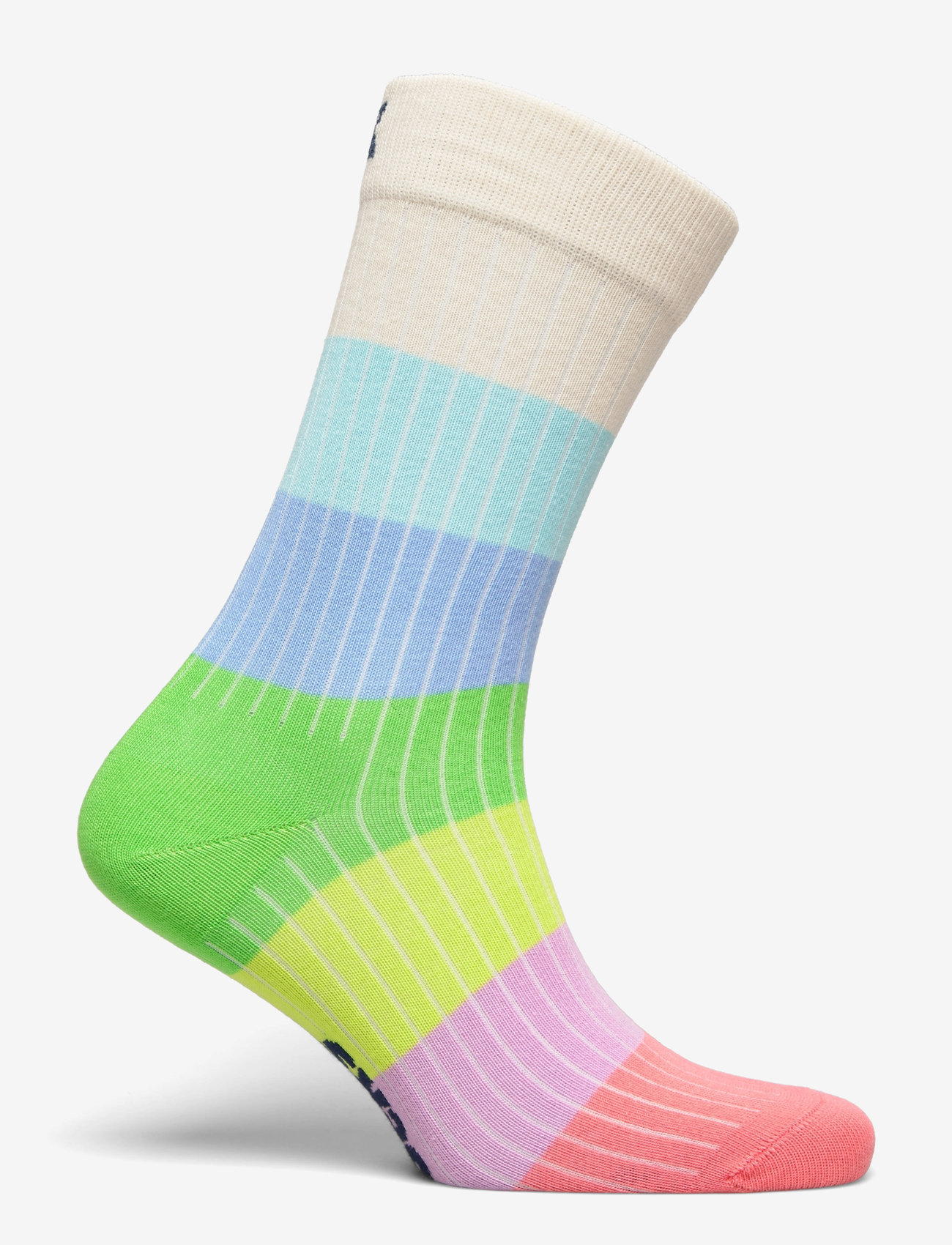 Happy Socks - Chunky Stripe Sock - white - 1
