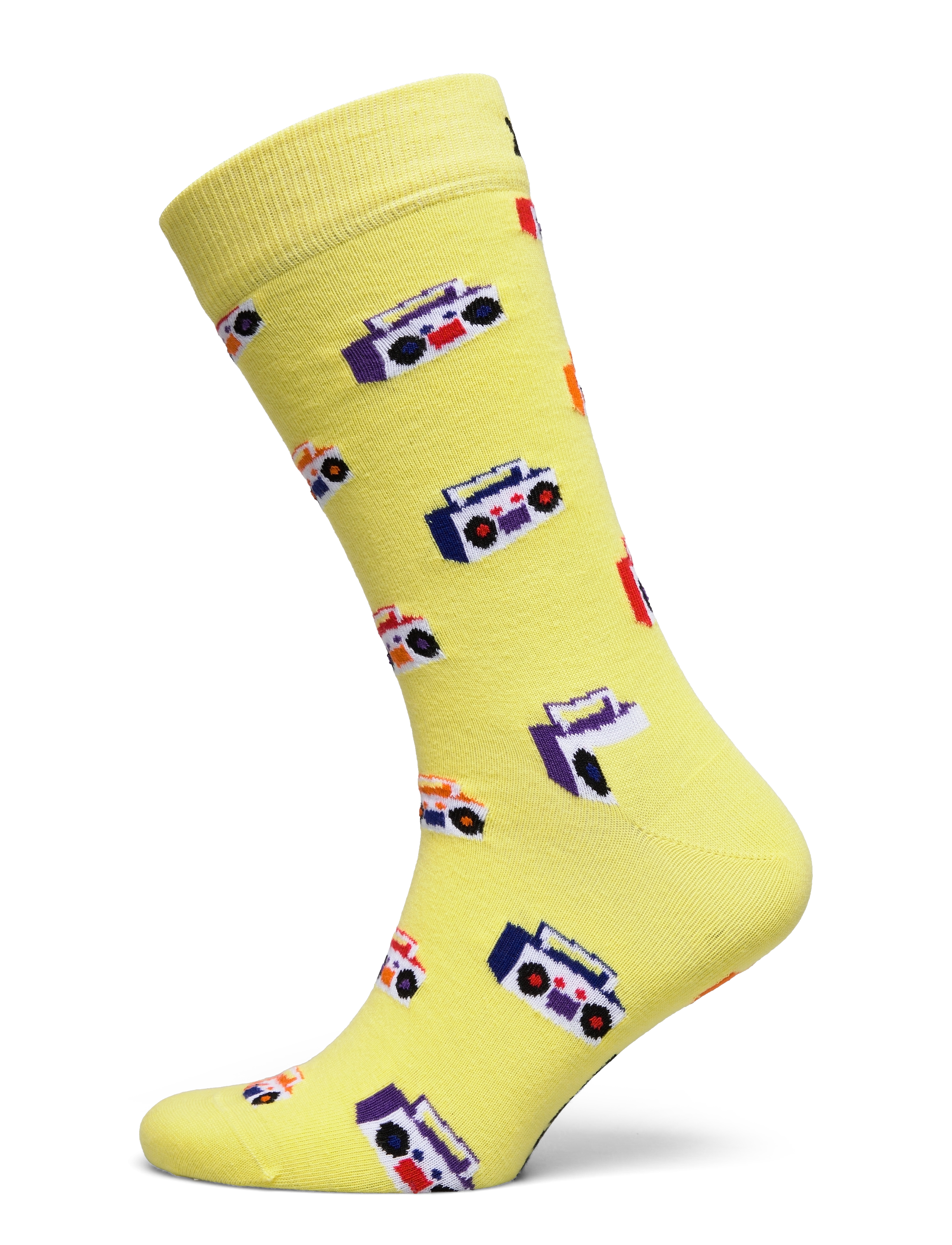 Boom Box Sock - YELLOW