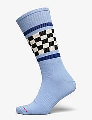 Happy Socks - Checked Stripe Sneaker Sock - laveste priser - beige - 0