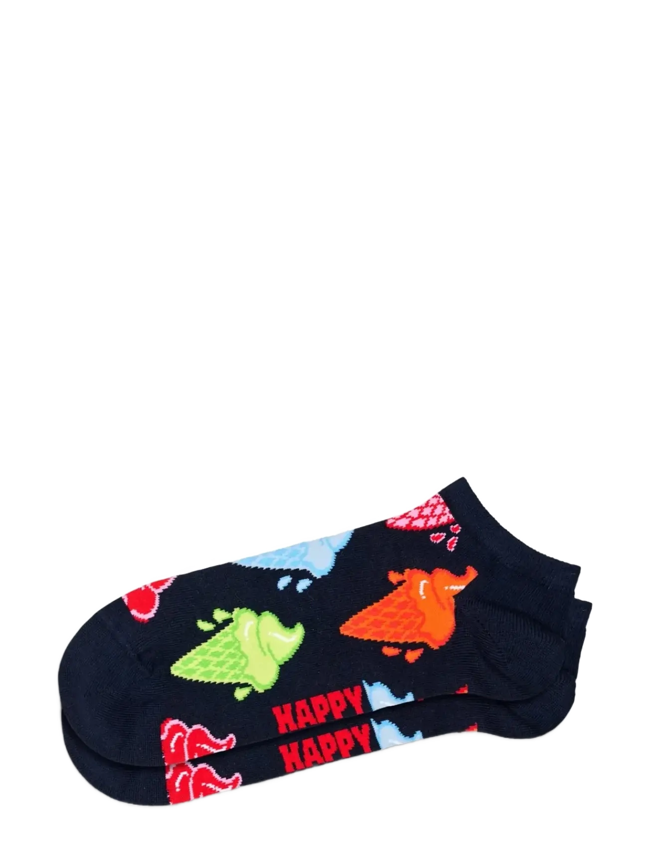 Happy Socks Ice Cream Low Sock - Underkläder - NAVY / navy