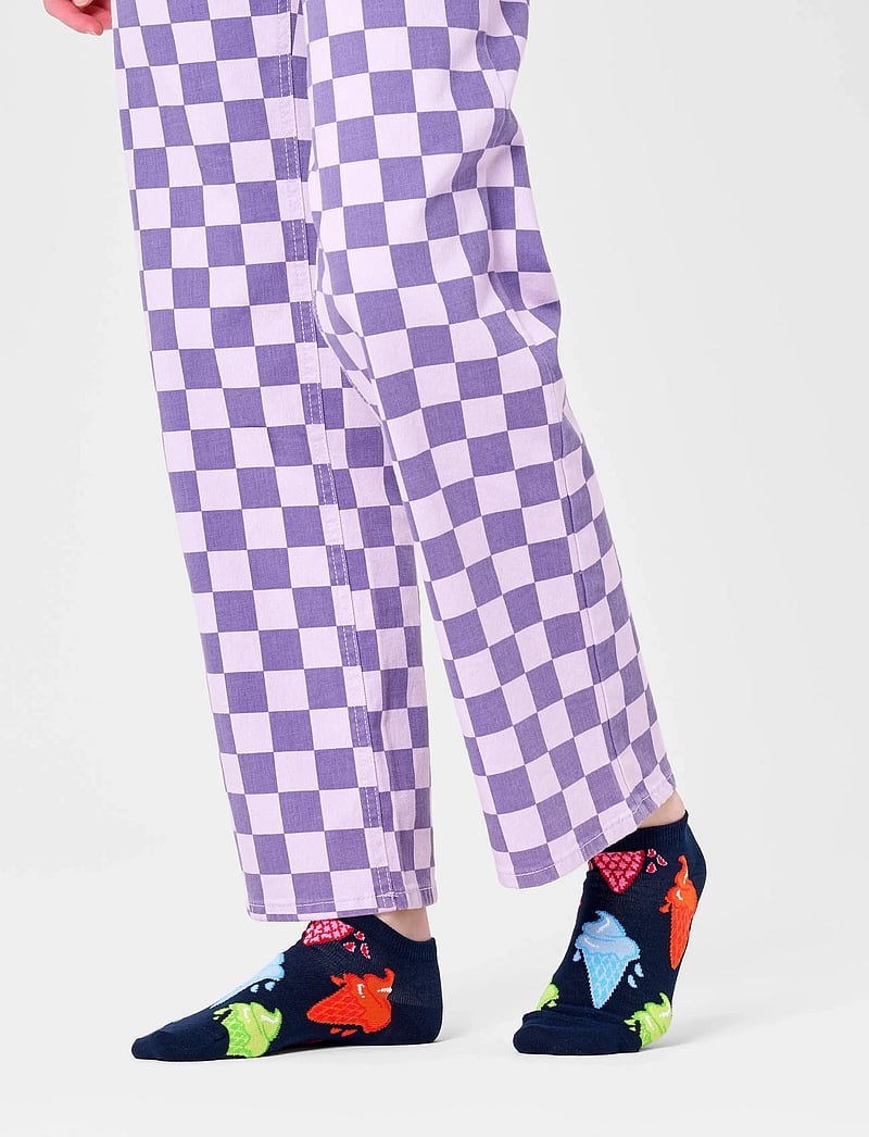 Happy Socks - Ice Cream Low Sock - lühikesed sokid - navy - 0