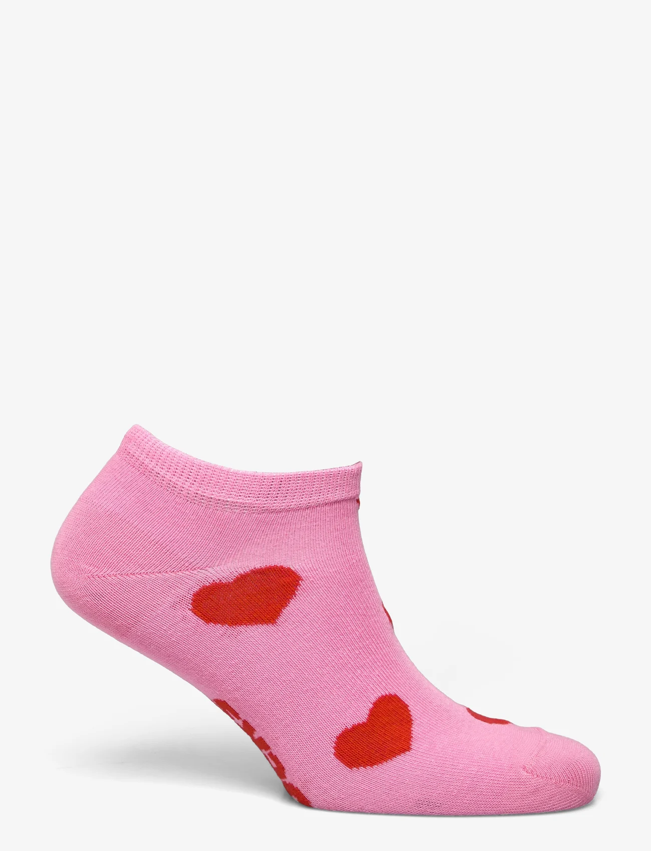 Happy Socks - Hearts Low Sock - ankelsokker - pink - 1