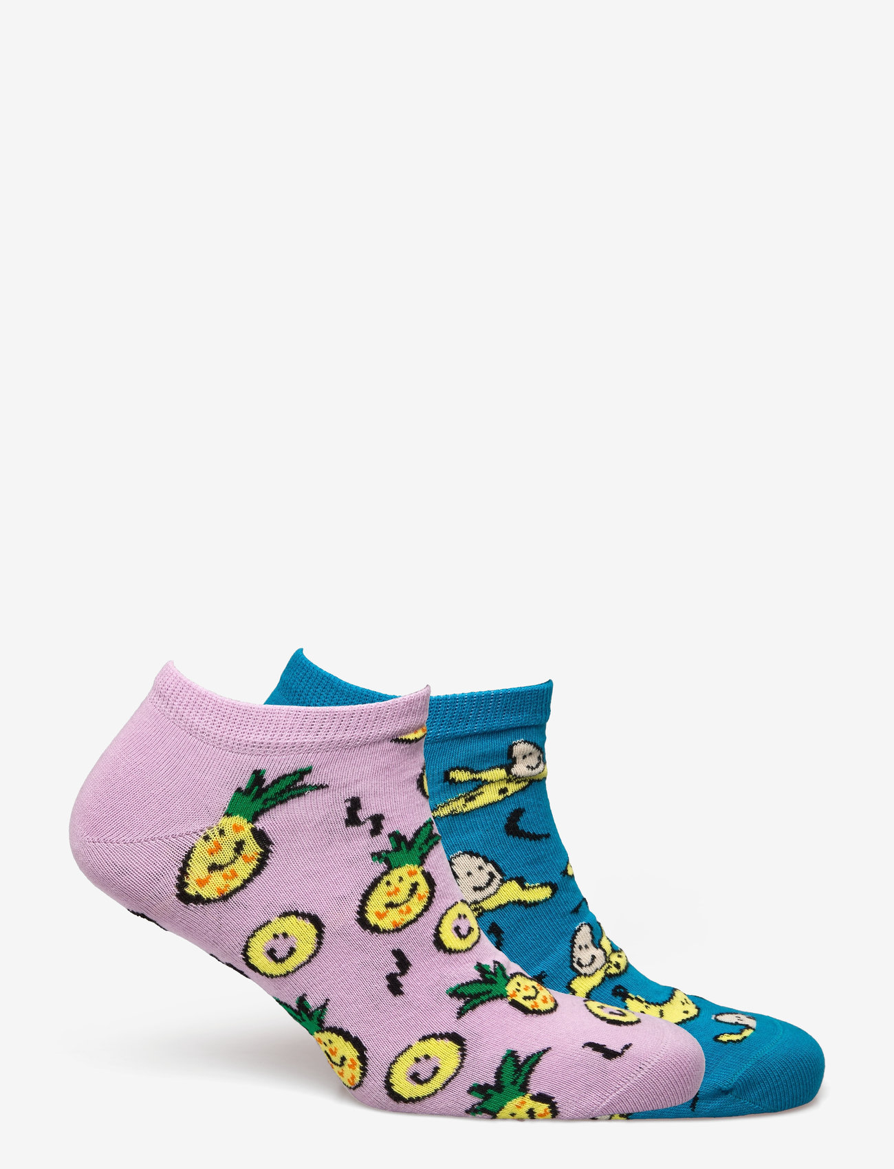 Happy Socks - 2-Pack Fruit Low Socks - purple - 1