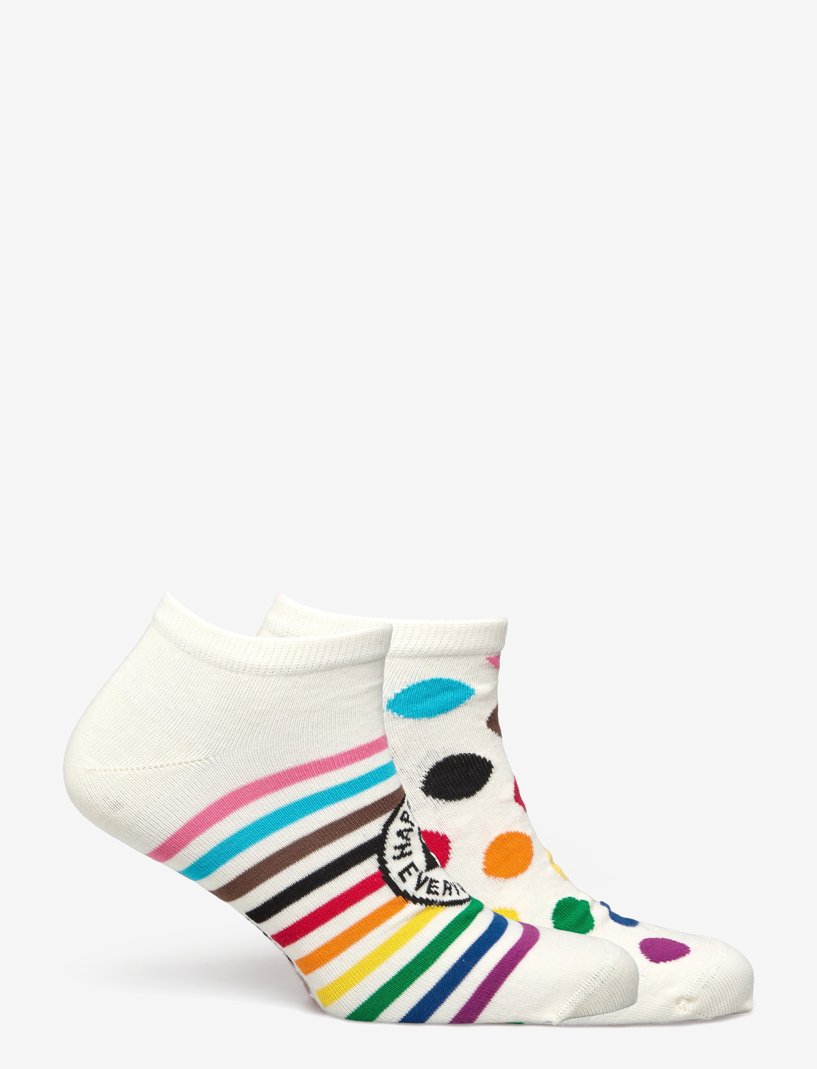 Happy Socks - 2-Pack Pride Low Socks - white - 1