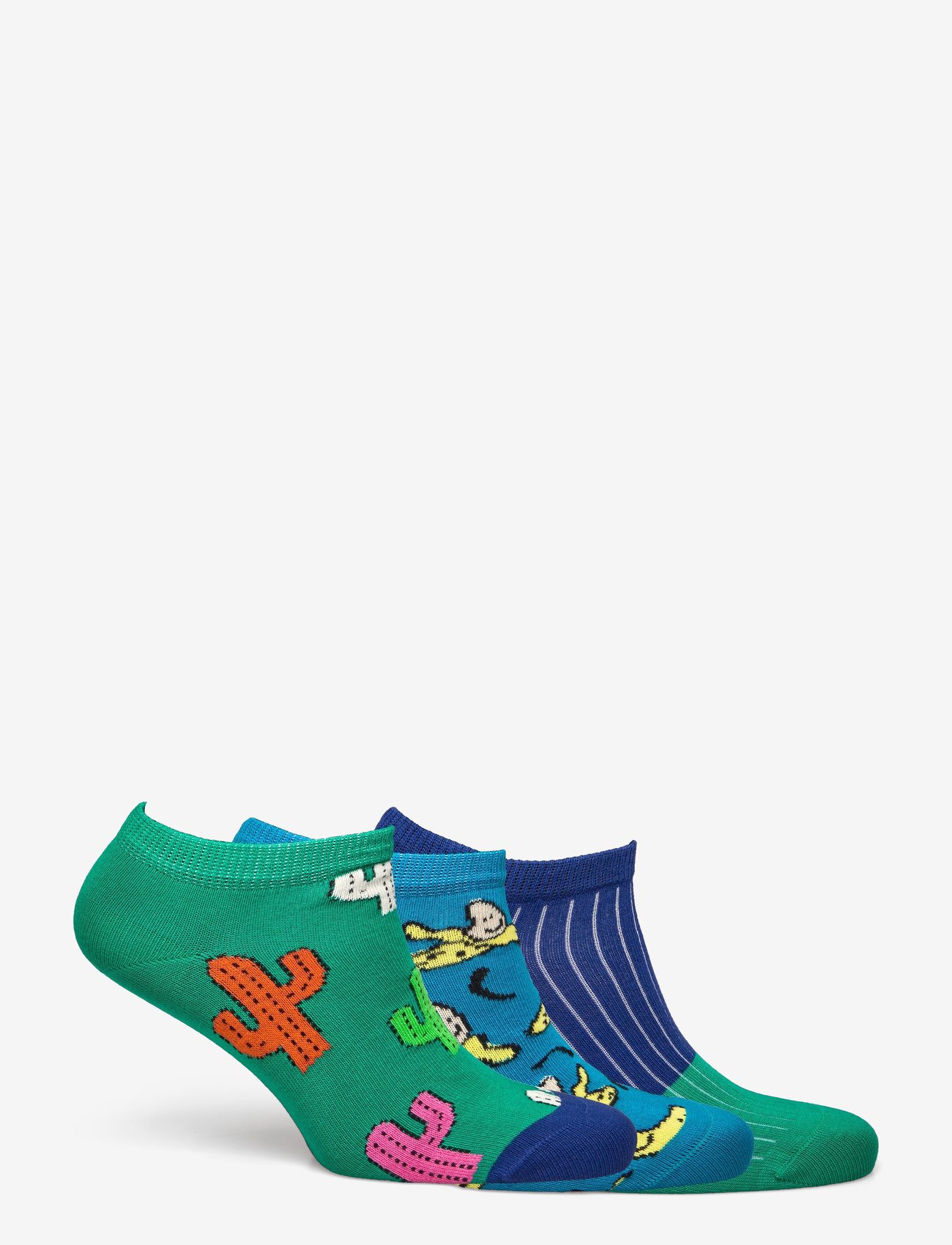 Happy Socks - 3-Pack Banana Low Socks - turquoise - 1