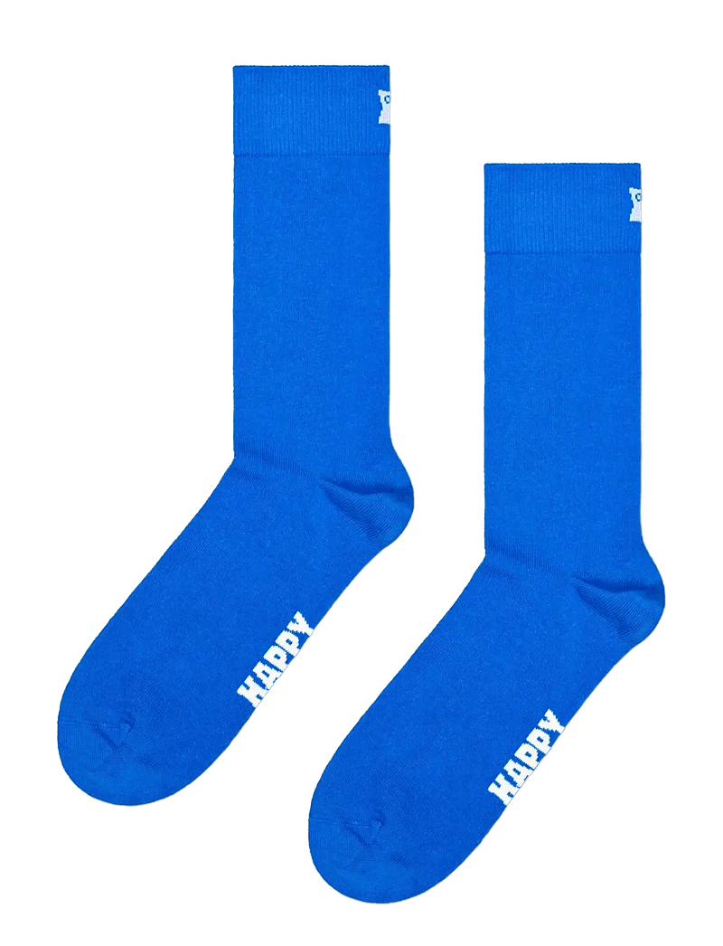 Happy Socks - Solid Sock - klassikalised sokid - blue - 1