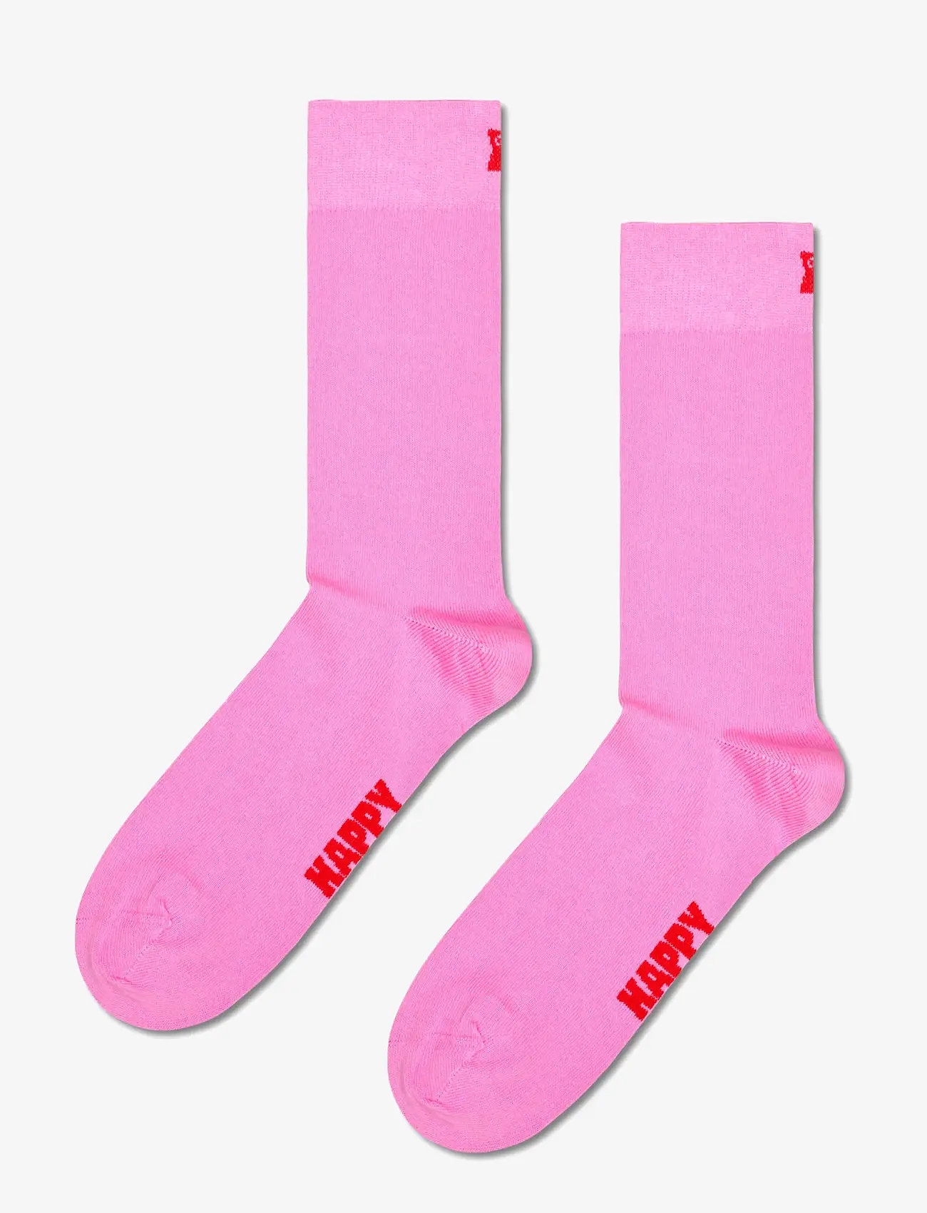 Happy Socks - Solid Sock - pink - 1